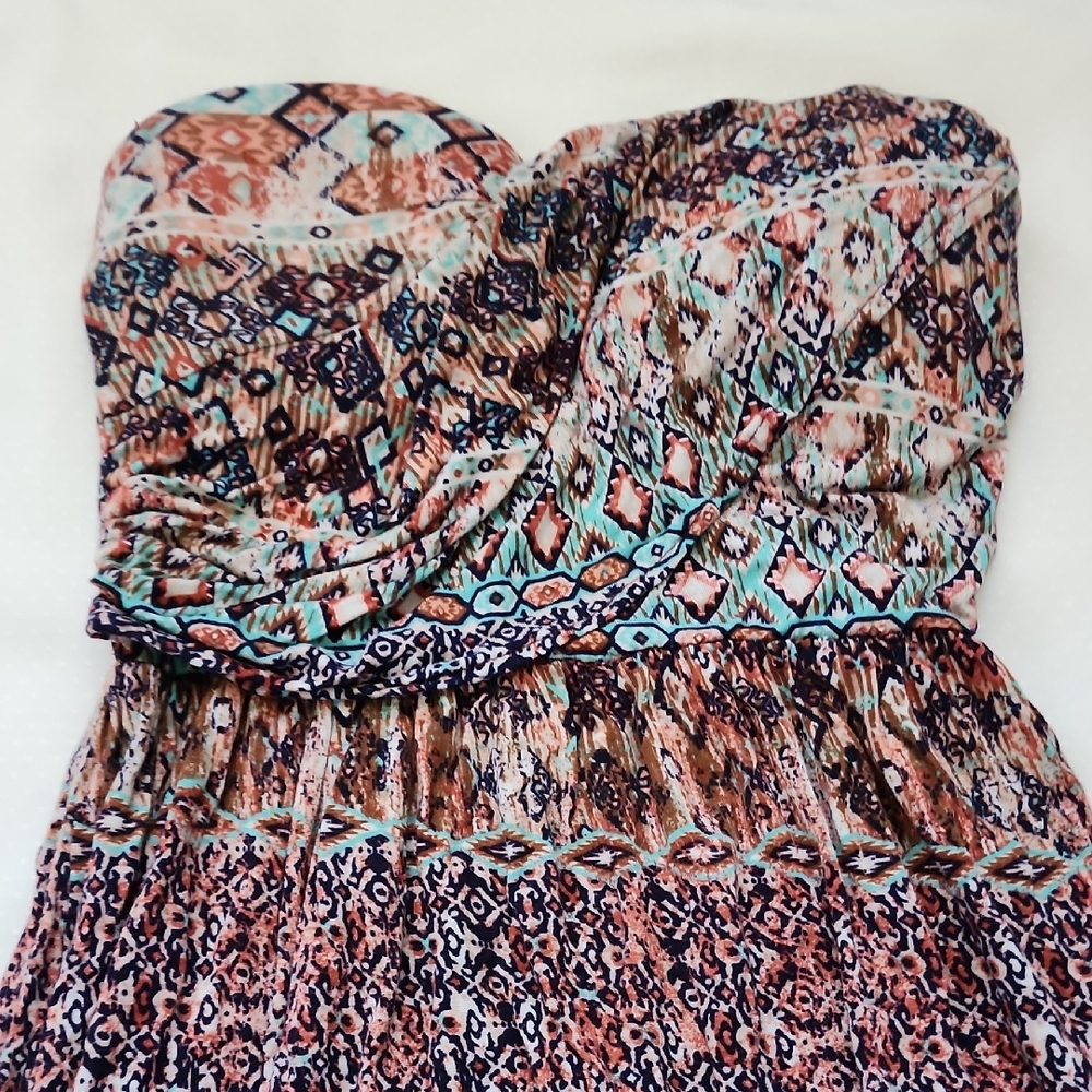 American Rag Bohemian Strapless Maxi Dress - Size XXS